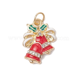 Christmas Theme Alloy Enamel Pendants&nbsp;PALLOY-JF04147