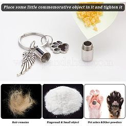 2Pcs Alloy Enamel Keychain&nbsp;KEYC-NB0001-27