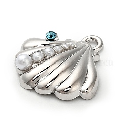 Alloy Rhinestone Pendants&nbsp;FIND-A051-06P