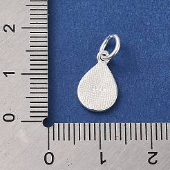 925 Sterling Silver Teardrop with Tree of Life Charms&nbsp;STER-K180-04S