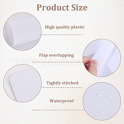 Rectangle PVC Pen Bag for Doctor Nurse&nbsp;AJEW-WH20033-081E