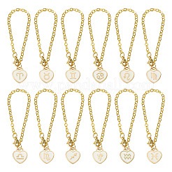 1 Set Alloy Enamel Wine Glass Charms&nbsp;HJEW-TA0001-16A