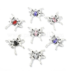 20Pcs 5 Colors Alloy Rhinestone Pendants&nbsp;FIND-CJ0005-88