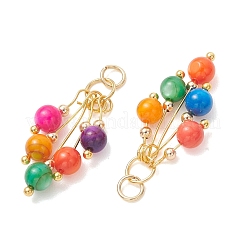 Dyed Natural Freshwater Shell Pendants&nbsp;PALLOY-JF05437