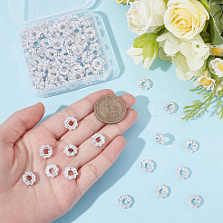 100Pcs ABS Plastic Spacer Beads&nbsp;KY-UN0001-11S
