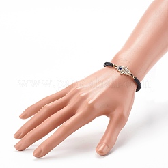 Adjustable Nylon Thread Braided Bead Bracelets&nbsp;BJEW-JB06197