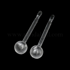Resin Stud Earring Findings&nbsp;FIND-H046-10