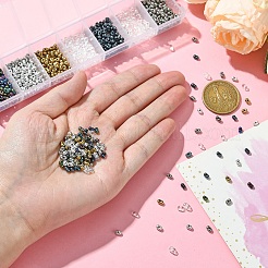 35G 7 Colors Opaque Glass Seed Beads&nbsp;SEED-YW0002-52