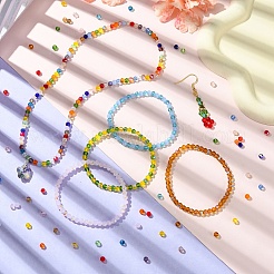 4500Pcs 30 Styles Electroplate Glass Beads Strands&nbsp;EGLA-YW0003-99