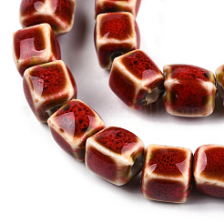 Handmade Porcelain Bead Strands&nbsp;PORC-N007-28