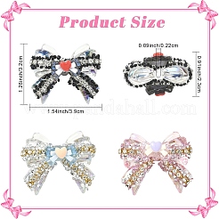 2Pcs Opaque Acrlyic Sparkling Rhinestones Beads&nbsp;MACR-YW0004-53A
