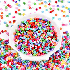 6/0 Opaque Colours Glass Seed Beads&nbsp;SEED-N007-18C