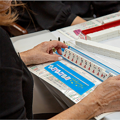 Acrylic Mahjong Rules Reader&nbsp;DIY-BC0017-07