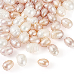 60Pcs 3 Styles Natural Cultured Freshwater Pearl Beads Strands&nbsp;PEAR-TA0001-22