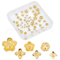 60Pcs 6 Styles Alloy Cabochons&nbsp;FIND-OC0013-42