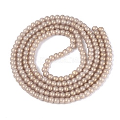 Baking Paint Glass Pearl Beads Strands&nbsp;LS-DGLA-ZX001-05B-15