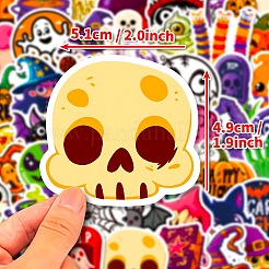 50Pcs Halloween Cartoon Paper Self-Adhesive Picture Stickers&nbsp;STIC-C010-25