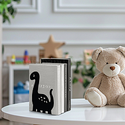 Non-Skid Iron Bookend Display Stands&nbsp;AJEW-WH0548-023