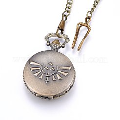 Alloy Quartz Pocket Watches&nbsp;WACH-F051-03AB