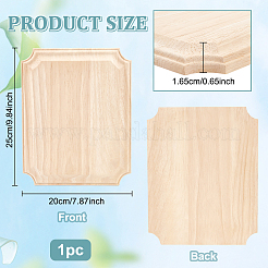 Rectangle Wooden Display Pedestals&nbsp;ODIS-WH0086-132A