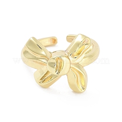 Rack Plating Adjustable Brass Rings&nbsp;RJEW-B060-01G