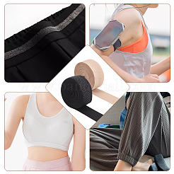 4M 2 Colors Polyester Non-Slip Silicone Gripper Band&nbsp;OCOR-BC0007-31