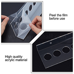 Acrylic Wall Mounted Scissor Storage Stands&nbsp;AJEW-HY0002-88