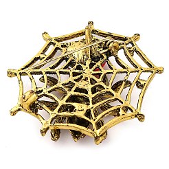 Animal Zinc Alloy Rhinestone Brooches&nbsp;JEWB-R052-01AG-03