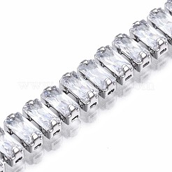 Cubic Zirconia Classic Tennis Bracelet&nbsp;X-ZIRC-S067-073A-NF