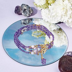 1 Strand Natural Amethyst Beads Strands&nbsp;G-OC0005-39