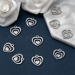 Non-Tarnish 304 Stainless Steel Charms&nbsp;STAS-Q201-T174