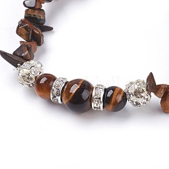 Natural Gemstone Stretch Bracelets&nbsp;BJEW-JB03742