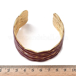 Oval 304 Stainless Steel Cuff Bangles&nbsp;BJEW-F525-03D-G