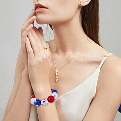 Independence Day Themed DIY Beads Kits&nbsp;DIY-BM0002-83