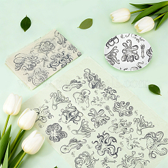 Paper Ceramic Decals&nbsp;DIY-WH0759-24H
