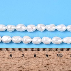 Natural Cultured Freshwater Pearl Beads Strands&nbsp;PEAR-N014-06I-01