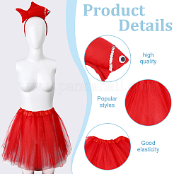 1Pc Polyester Lace Skirt&nbsp;AJEW-WR0003-52