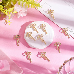 12Pcs Brass Micro Pave Clear Cubic Zirconia Pendants&nbsp;KK-BBC0022-12
