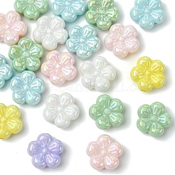 20Pcs UV Plating Opaque Acrylic Beads&nbsp;PACR-YW0001-46