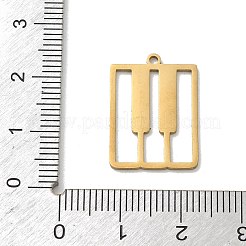201 Stainless Steel Pendants&nbsp;STAS-B136-07G