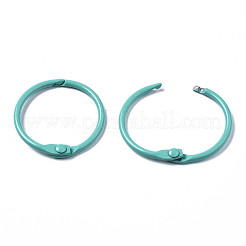 Spray Painted Iron Split Key Rings&nbsp;IFIN-T017-01D