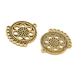 10Pcs Tibetan Style Zinc Alloy Hollow Chandelier Component Links&nbsp;FIND-WH0366-360B
