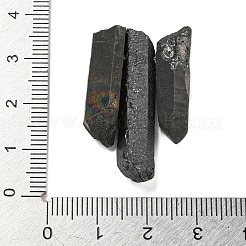 Electroplated Natural Quartz Crystal Graduated Beads Strands&nbsp;G-P315-A12