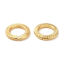 Rack Plating Brass Linking Rings&nbsp;KK-Z033-02G