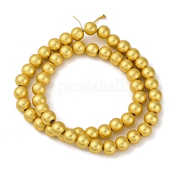 Electroplate Glass Beads Strands&nbsp;EGLA-H109-07H