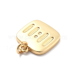 Rack Plating Brass Pendants&nbsp;KK-Q017-31G