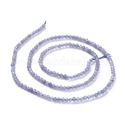 Natural Tanzanite Beads Strands&nbsp;G-A026-A05-2mm