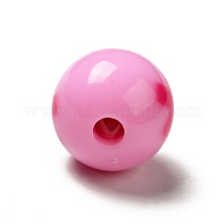 Two Tone Opaque Acrylic Beads&nbsp;LS-SACR-K003-02E
