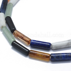 Natural Mixed Stone Beads Strands&nbsp;G-F631-D20