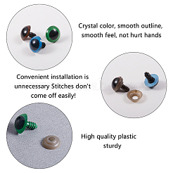 Craft Plastic Doll Eyes Stuffed Toy Eyes&nbsp;DIY-PH0026-18
